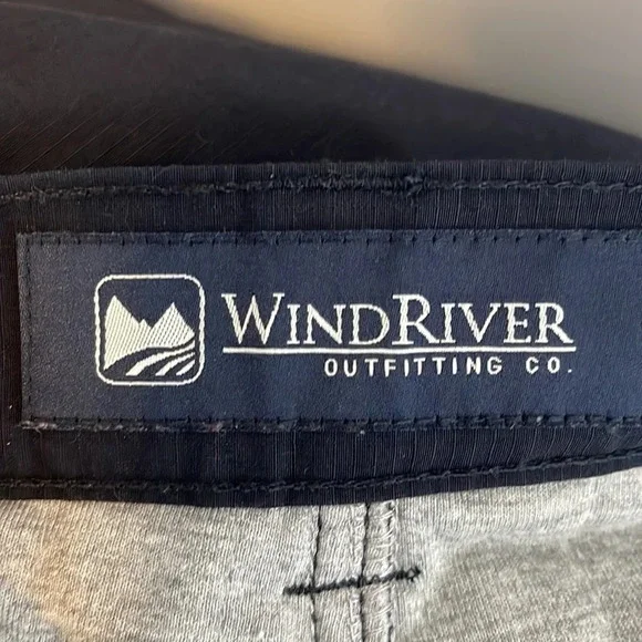 WindRiver Mens Navy Blue Insulated Ripstop Windbreaker Cargo Pants 32x30 - Picture 8 of 11